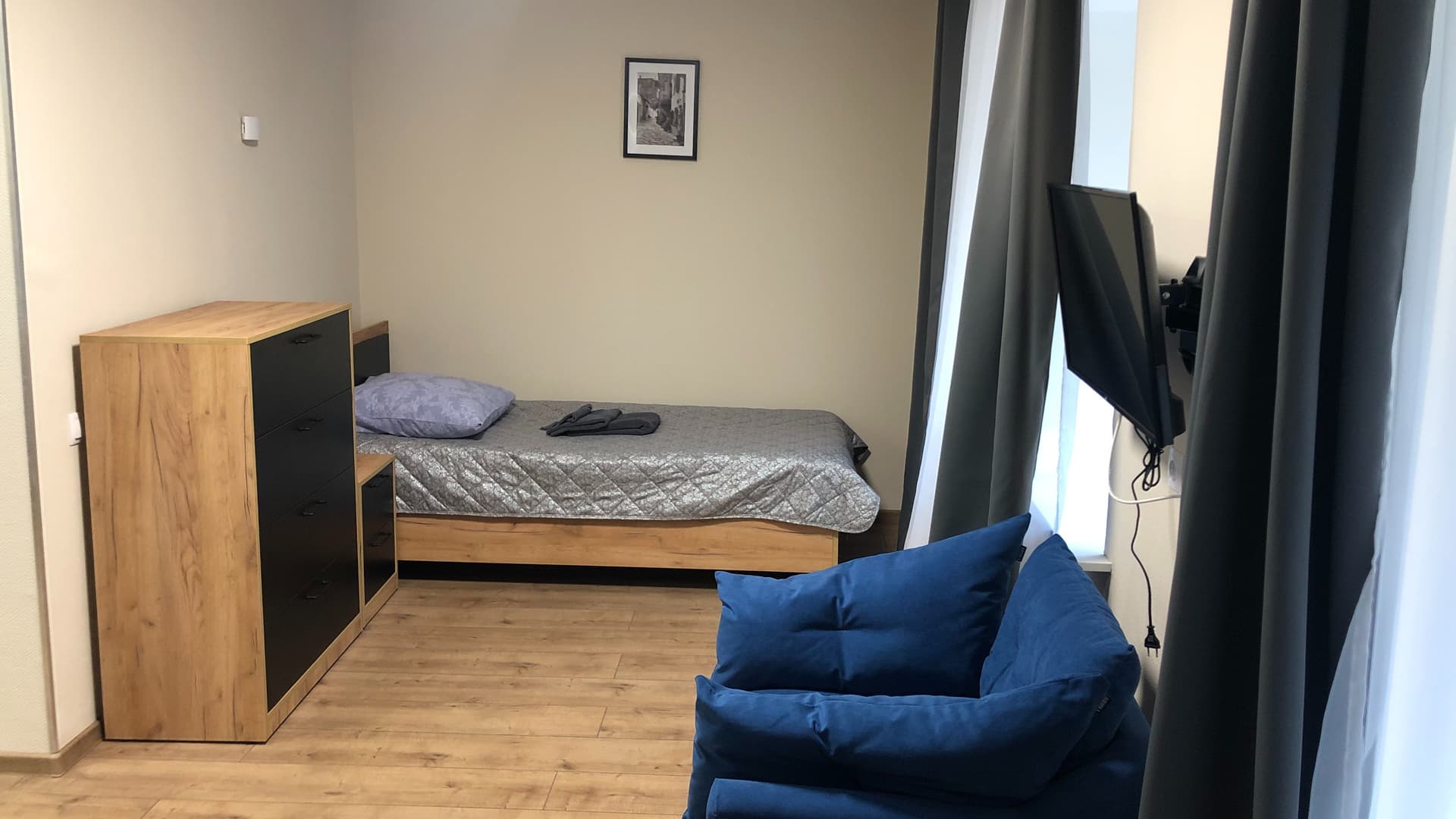 Двухместный однокомнатный номер превью 4